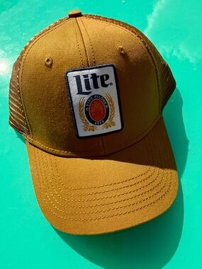 Miller Lite Mustard Men's Trucker Hat